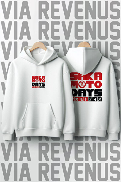 Vordevia Sakamoto Days Printed Unisex Oversized Hooded Sweatshirt - Custom Design Graphic Hoodie