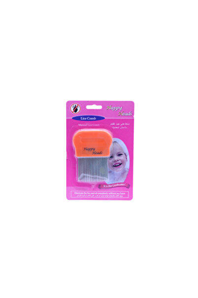 Lice Comb مشط هابي هيدز للقمل، برتقالي 5005