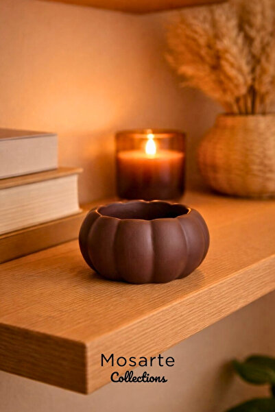 Mosarte Minimal Bal Kabağı Tasarımlı Dekoratif Obje / Vazo