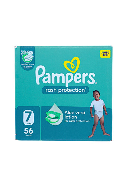 Pampers واقي من الطفح الجلدي DIA (7) +15 كجم 56DIA