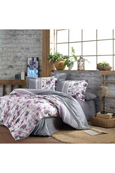 toyigoo Hobby Kingsize Poplin Duvet Cover Arella Lilac