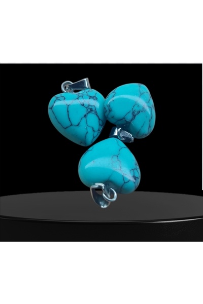 best bioenerji taş terapi Turquoise Natural Stone necklace