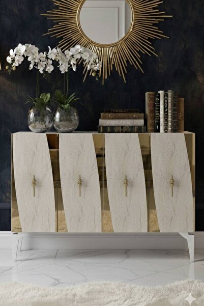 YUMEDİ DESİGN KA1213BTG - BAŞARI KONSOL, TV SEHPASI, ÇOK AMAÇLI DOLAP ve KAHV...