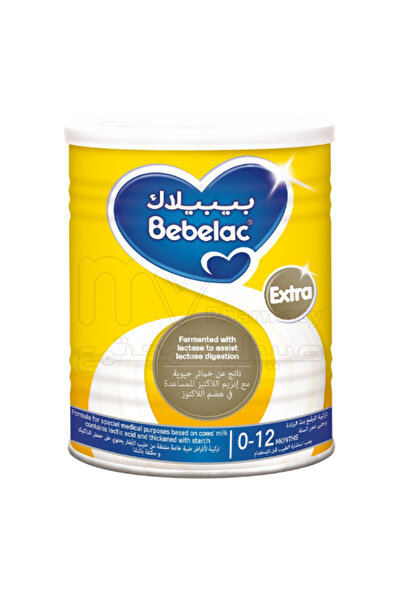 Bebelac حليب إضافي يحتوي على حمض اللاكتيك، مناسب للأطفال من عمر 0 إلى 6 أشهر،...
