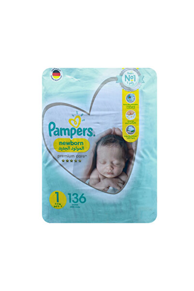 Pampers RASH PROTECT DIA NEWBORN (1) 2-5KG 136DIA
