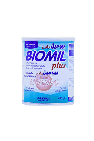 Biomil PLUS LUMNEO LACTOSE FREE MILK 0-12M 400G