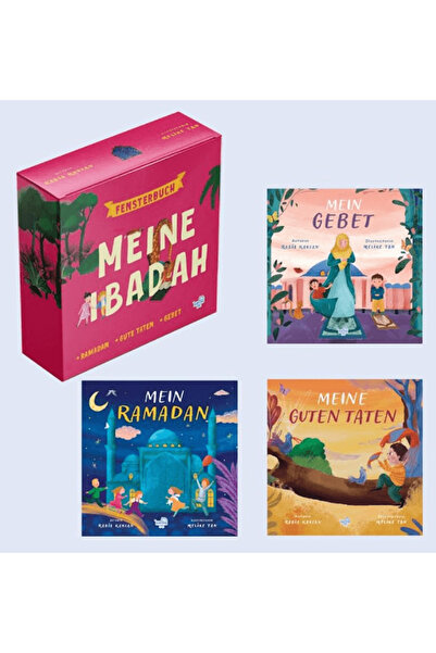 Puset Kitap Meine Ibadah, Almanca Benim İçin Seti (3 Pencereli Kitap) / / 978...