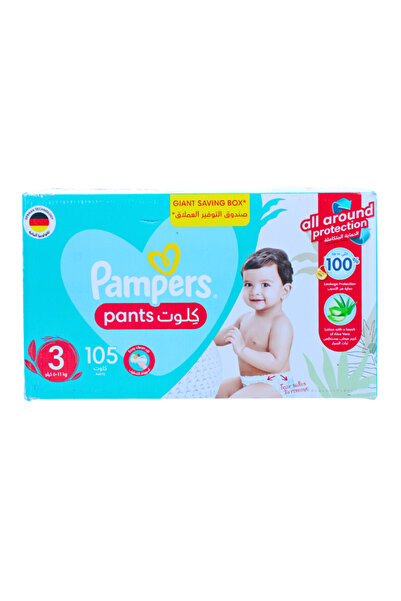 Pampers RASH PROTECT PANTS DIA (3) 6-11KG 105DIA
