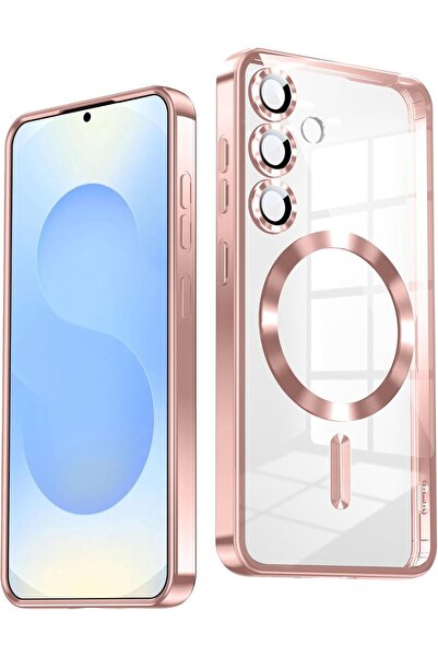 Kipgsm Samsung Galaxy A35 Uyumlu Kılıf Magsafe Şarj Destekli Kamera Lens Koru...