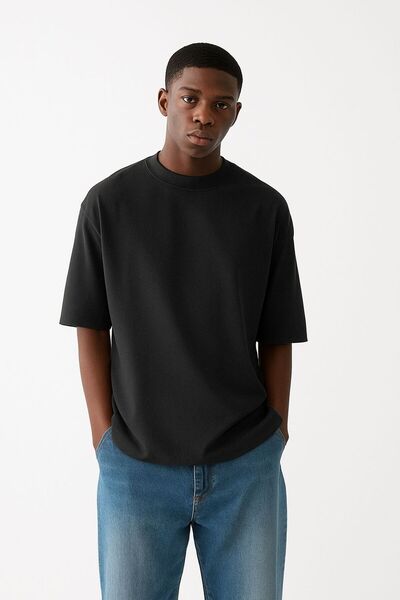 BENROMA DÜZ UNİSEX TSHIRT 3Q3