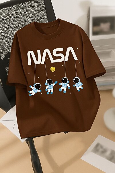 BENROMA NASA BASKILI UNİSEX TSHIRT