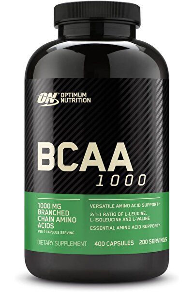 Optimum Nutrition Instantized BCAA Capsules, Keto Friendly Branched Chain Ess...