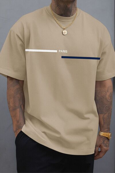 BENROMA TRICOU UNISEX CU IMPRIMEU PARIS