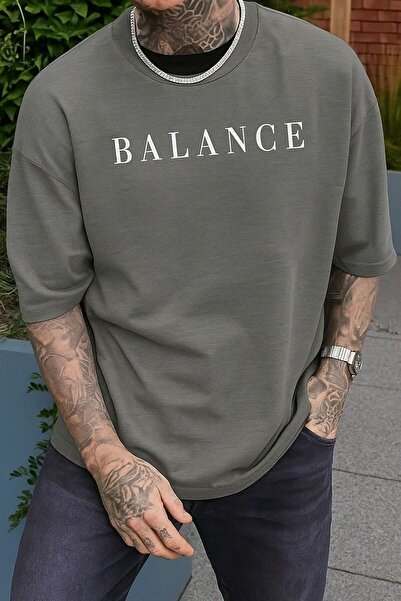 BENROMA BALANCE BASKILI UNİSEX TSHIRT