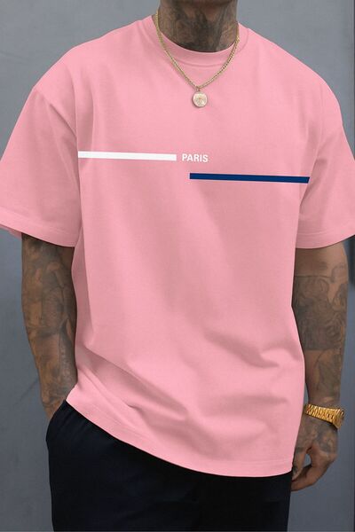 BENROMA Μπλουζάκι Unisex με στάμπα Παρισιού