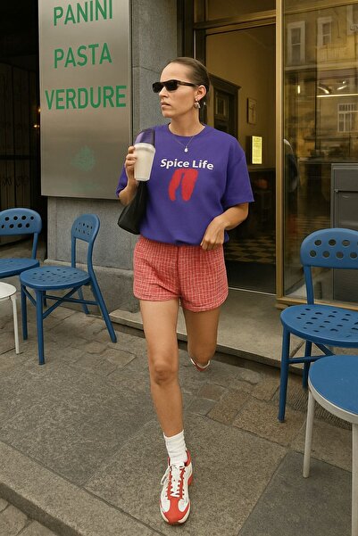 E-ROMA Space Life Printed Unisex T-Shirt