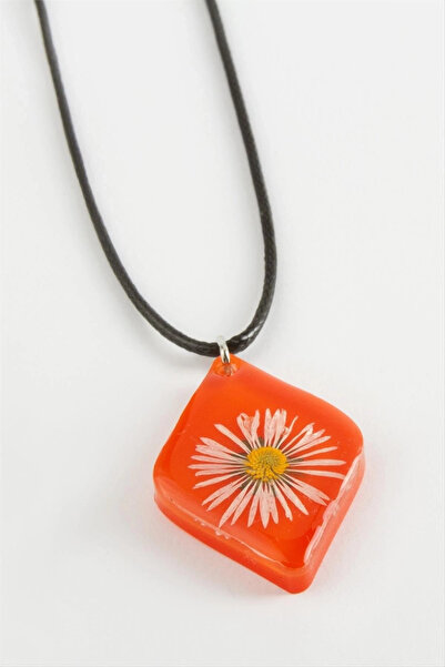 ÇOK SATAN Daisy Corner Epoxy Necklace