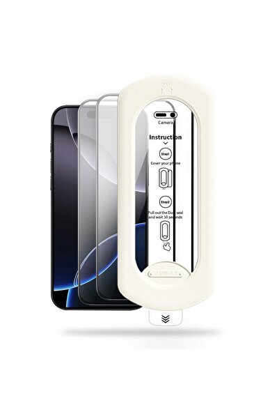 Kodak Tempered Glass Screen Protector with Auto-Alignment Kit, Auto Dust, 9H+ Shatterproof,17 Air,2pcs