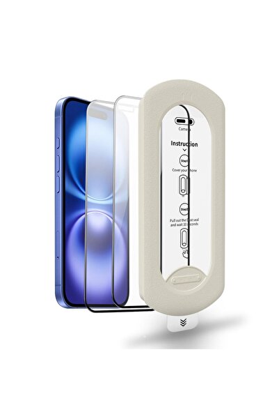 Kodak Tempered Glass Screen Protector with Auto-Alignment Kit, Auto Dust, 9H+ Shatterproof,15 Plus,2pcs