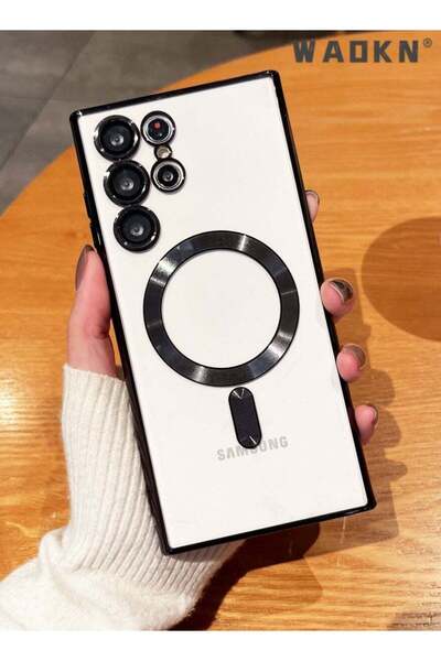 Generic WAOKN Magnetic Clear Case for Samsung Galaxy S24 Ultra Magsafe Compatible