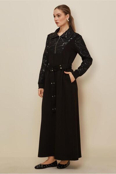 Alvina Belted Tracksuit Dress 46002