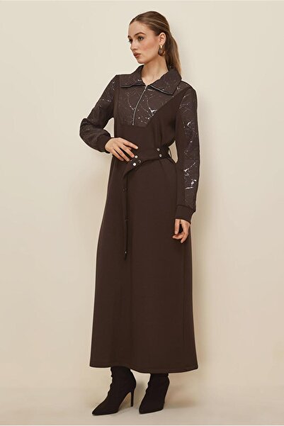 Alvina Belted Tracksuit Dress 46002