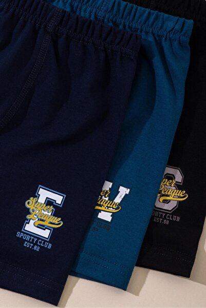 BAYKAR Момчешки памучни боксерки с принт, удобна кройка и еластичен материал,...