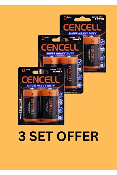Cencell Large D-size Suncell battery