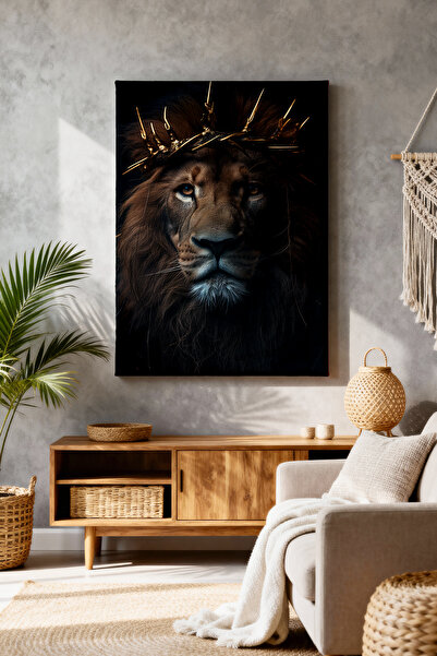 ART NEST DEKOR ASİL ASLAN CANVAS TABLO