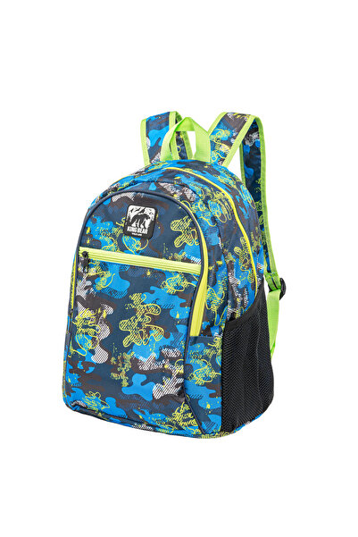 King Bear Wild Life حقيبة ظهر للأولاد والبنات |   20 لتر حجم |   حقيبة بثلاثة...