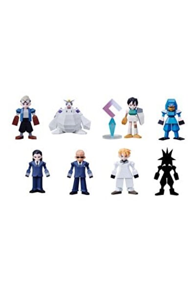 Pierrot Set of 8 Polygonal Figures Final Fantasy VII – Vol. 2, 6 cm