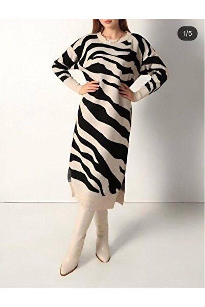 Abalı Yeni sezon Kadın Kışlık Elbise Durk park Neiva model