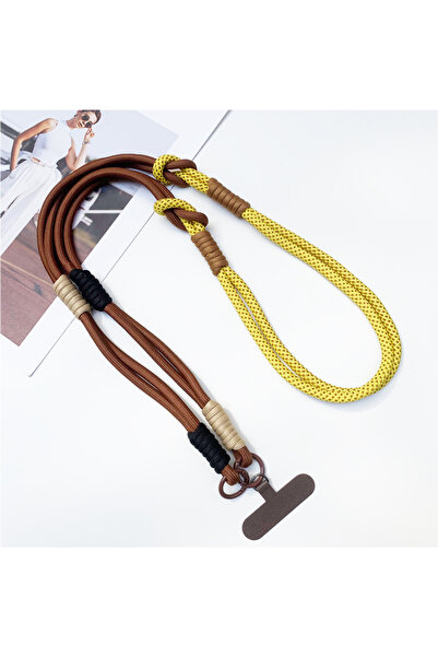 Choice4 حبل تعليق للهاتف المحمول بتصميم كوري، مصنوع من بوليستر /النايلون، مود...