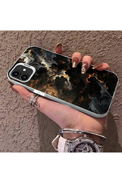 Hontinga حافظة هاتف متوافقة مع iPhone 12، حماية للكاميرا، ظهر صلب مضاد للسقوط...