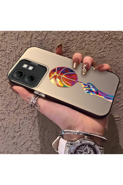 Hontinga حافظة هاتف متوافقة مع Infinix Smart 9، حماية للكاميرا، ظهر صلب مضاد ...