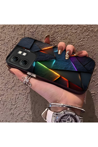 Hontinga حافظة هاتف متوافقة مع Infinix Smart 9، حماية للكاميرا، ظهر صلب، مضاد...