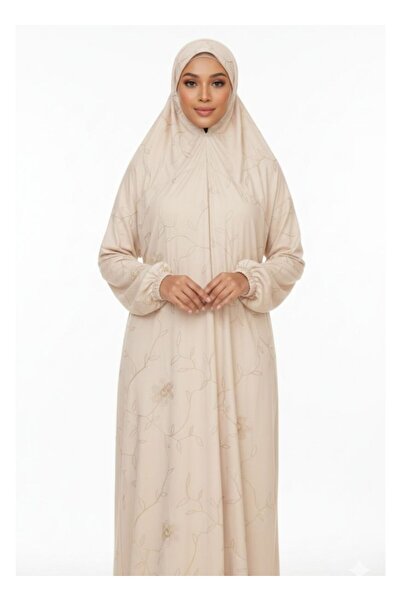 Premium Women Elegant Prayer Dress Lightweight Modest Abaya for Salah