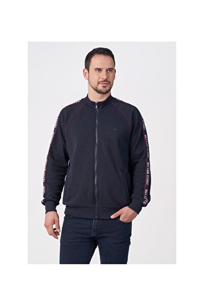 Ltb Lagato Navy Blue Men's Cardigan