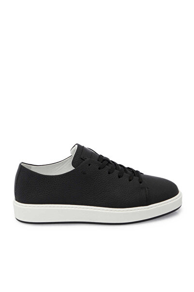 Tergan Siyah Hakiki Deri Erkek Sneaker - E25S1AY57547-A23