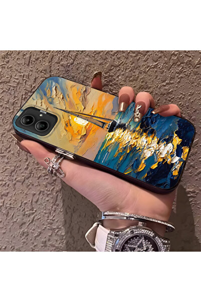 Hontinga حافظة هاتف متوافقة مع سامسونج جالاكسي A05، حماية للكاميرا، ظهر صلب م...