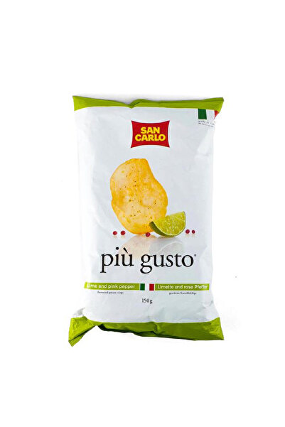 san carlo Chips Chili & Lemon, 150 gm