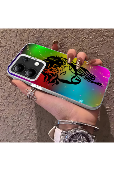 Hontinga جراب هاتف متوافق مع شاومي ريدمي نوت 13، حماية للكاميرا، ظهر صلب مضاد...