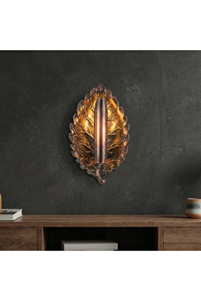 MOİRA ديكور، G/9 مع قاعدة، مصباح جداري نحاسي عتيق بطراز ريفي لغرفة المعيشة وجانب السرير، طراز ROOT-16080-A-M