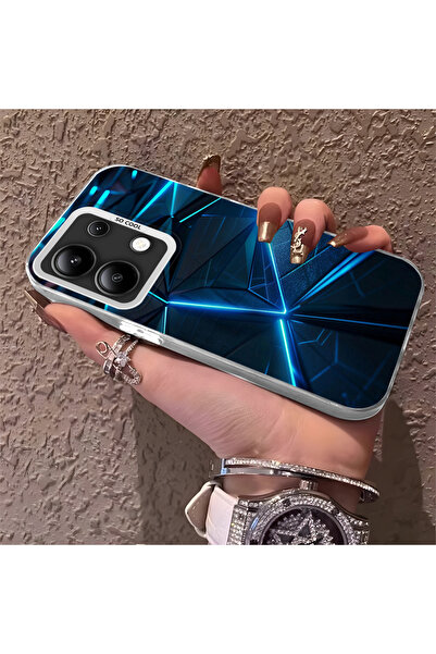 Hontinga Xiaomi Redmi Note 13 Compatible Phone Case Camera Protection Hard Ba...