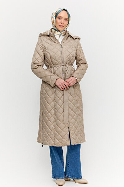 Setrms Kapüşonlu Kapitone Kaban