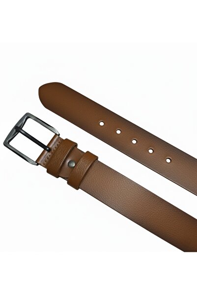 PASSTELL حزام جينز رياضي للرجال مصنوع من الجلد الطبيعي بنسبة 100% مقاس 4.5 سم