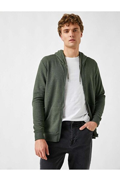 Ltb Vinee Zippered Cardigan Sweatshirt Hooded