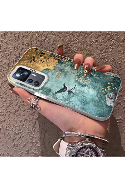 Hontinga حافظة هاتف متوافقة مع هاتف Xiaomi Mi 12T، حماية للكاميرا، ظهر صلب مض...