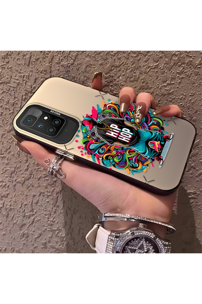 Hontinga حافظة هاتف متوافقة مع هاتف Xiaomi Redmi 10 2022، حماية للكاميرا، ظهر...