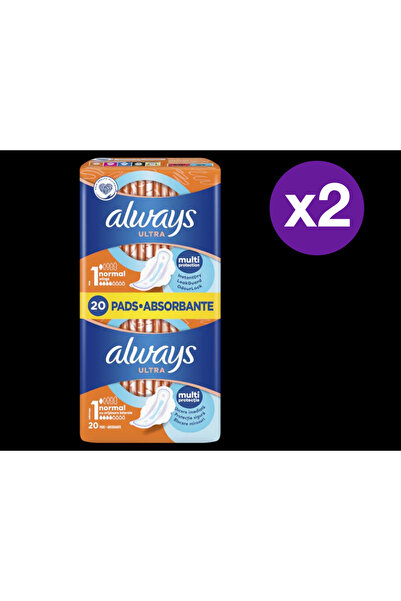 Always Absorbante Ultra Normale Duo Pack, 20 buc x 2